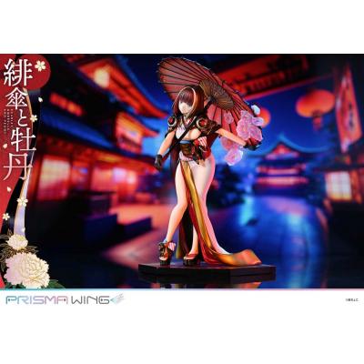 Original Illustration by Fuzichoco Estatua PVC 1/7 Prisma Wing Scarlet Umbrella And Peony 28 cm