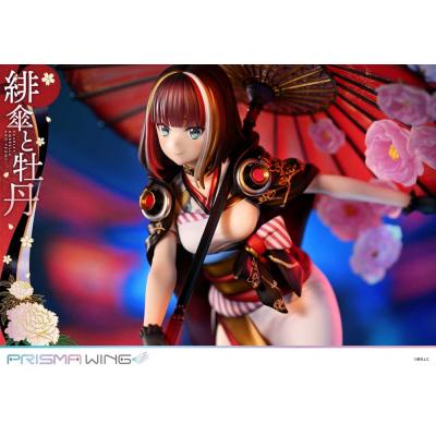 Original Illustration by Fuzichoco Estatua PVC 1/7 Prisma Wing Scarlet Umbrella And Peony 28 cm