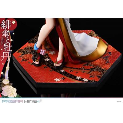 Original Illustration by Fuzichoco Estatua PVC 1/7 Prisma Wing Scarlet Umbrella And Peony 28 cm