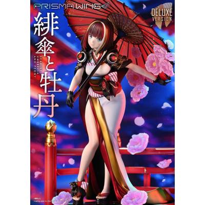 Original Illustration by Fuzichoco Estatua PVC 1/7 Prisma Wing Scarlet Umbrella And Peony Deluxe Version 32 cm