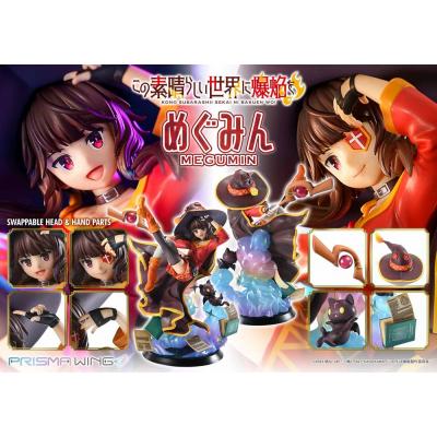 Konusuba - An Explosion on This Wonderful World! Estatua PVC 1/7 Prisma Wing Megumin 23 cm