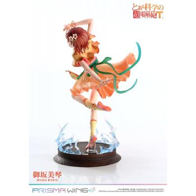 To Aru Kagaku no Railgun Estatua PVC 1/7 Prisma Wing Misaka Mikoto 22 cm