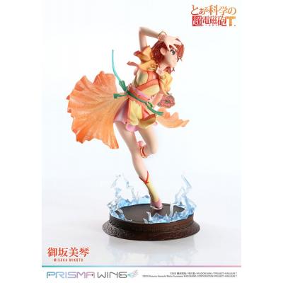 To Aru Kagaku no Railgun Estatua PVC 1/7 Prisma Wing Misaka Mikoto 22 cm