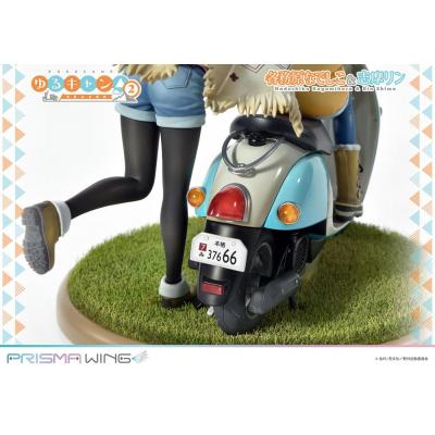 Laid-Back Camp Estatua PVC 1/7 Prisma Wing Nadeshiko Kagamihara & Rin Shima 24 cm