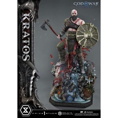 God of War: Ragnarok Estatua Real Elite Masterline Series 1/3 Kratos Ultimate Version 95 cm