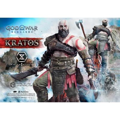 God of War: Ragnarok Estatua Real Elite Masterline Series 1/3 Kratos Ultimate Version 95 cm