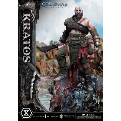 God of War: Ragnarok Estatua Real Elite Masterline Series 1/3 Kratos Ultimate Version 95 cm