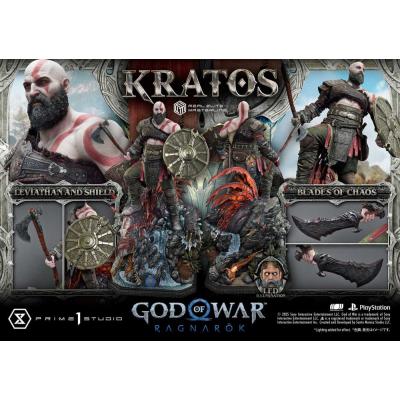 God of War: Ragnarok Estatua Real Elite Masterline Series 1/3 Kratos Ultimate Version 95 cm