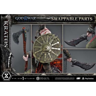 God of War: Ragnarok Estatua Real Elite Masterline Series 1/3 Kratos Ultimate Version 95 cm
