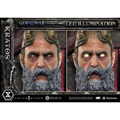 God of War: Ragnarok Estatua Real Elite Masterline Series 1/3 Kratos Ultimate Version 95 cm