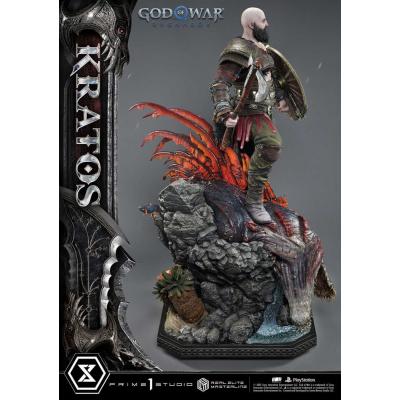 God of War: Ragnarok Estatua Real Elite Masterline Series 1/3 Kratos Ultimate Version 95 cm