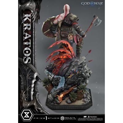 God of War: Ragnarok Estatua Real Elite Masterline Series 1/3 Kratos Ultimate Version 95 cm