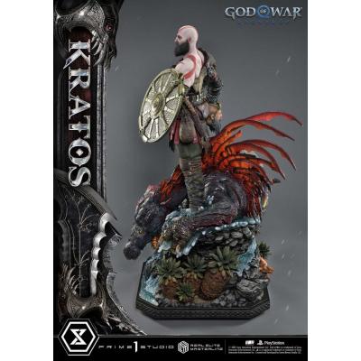 God of War: Ragnarok Estatua Real Elite Masterline Series 1/3 Kratos Ultimate Version 95 cm