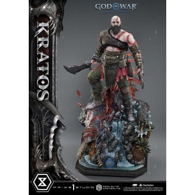 God of War: Ragnarok Estatua Real Elite Masterline Series 1/3 Kratos Ultimate Version 95 cm