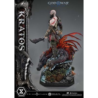 God of War: Ragnarok Estatua Real Elite Masterline Series 1/3 Kratos Ultimate Version 95 cm