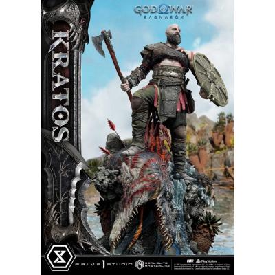 God of War: Ragnarok Estatua Real Elite Masterline Series 1/3 Kratos Ultimate Version 95 cm