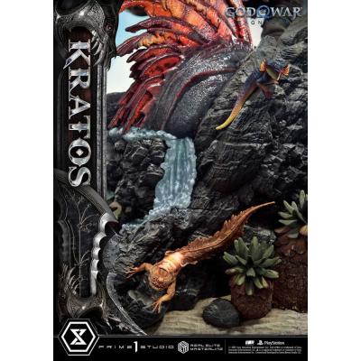 God of War: Ragnarok Estatua Real Elite Masterline Series 1/3 Kratos Ultimate Version 95 cm