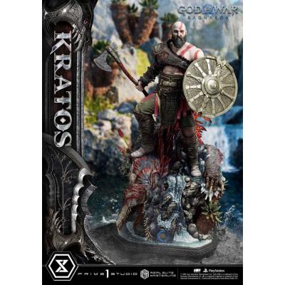 God of War: Ragnarok Estatua Real Elite Masterline Series 1/3 Kratos Ultimate Version 95 cm