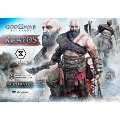God of War: Ragnarok Estatua Real Elite Masterline Series 1/3 Kratos Ultimate Version 95 cm