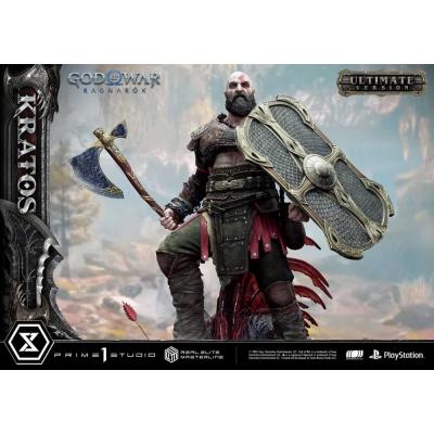 God of War: Ragnarok Estatua Real Elite Masterline Series 1/3 Kratos Ultimate Version 95 cm