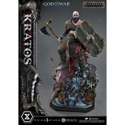 God of War: Ragnarok Estatua Real Elite Masterline Series 1/3 Kratos Ultimate Version 95 cm