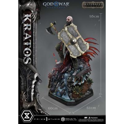God of War: Ragnarok Estatua Real Elite Masterline Series 1/3 Kratos Ultimate Version 95 cm