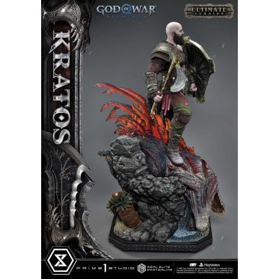 God of War: Ragnarok Estatua Real Elite Masterline Series 1/3 Kratos Ultimate Version 95 cm