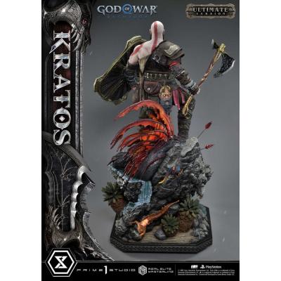 God of War: Ragnarok Estatua Real Elite Masterline Series 1/3 Kratos Ultimate Version 95 cm