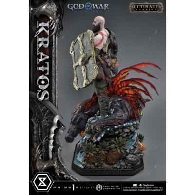 God of War: Ragnarok Estatua Real Elite Masterline Series 1/3 Kratos Ultimate Version 95 cm
