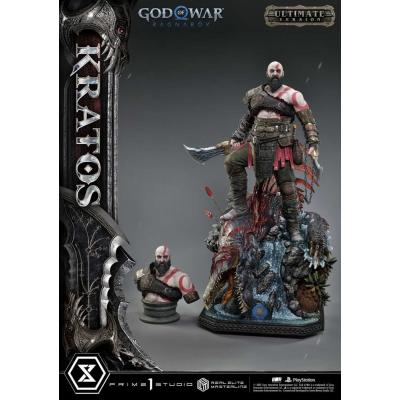 God of War: Ragnarok Estatua Real Elite Masterline Series 1/3 Kratos Ultimate Version 95 cm