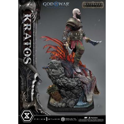 God of War: Ragnarok Estatua Real Elite Masterline Series 1/3 Kratos Ultimate Version 95 cm