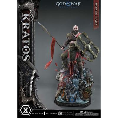 God of War: Ragnarok Estatua Real Elite Masterline Series 1/3 Kratos Ultimate Bonus Version 95 cm