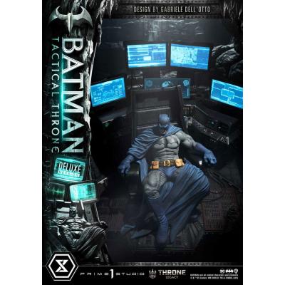 DC Comics Estatua 1/3 Throne Legacy Collection Batman Tactical Throne Deluxe Bonus Version 57 cm