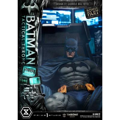 DC Comics Estatua 1/3 Throne Legacy Collection Batman Tactical Throne Deluxe Bonus Version 57 cm