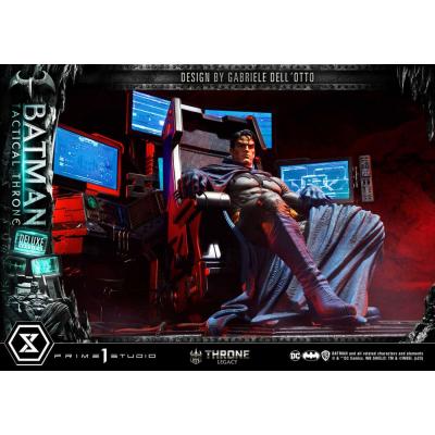 DC Comics Estatua 1/3 Throne Legacy Collection Batman Tactical Throne Deluxe Bonus Version 57 cm