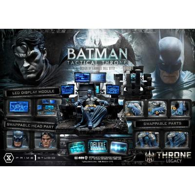 DC Comics Estatua 1/3 Throne Legacy Collection Batman Tactical Throne Deluxe Bonus Version 57 cm