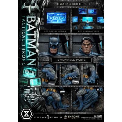 DC Comics Estatua 1/3 Throne Legacy Collection Batman Tactical Throne Deluxe Bonus Version 57 cm