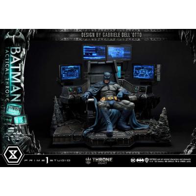 DC Comics Estatua 1/3 Throne Legacy Collection Batman Tactical Throne Deluxe Bonus Version 57 cm