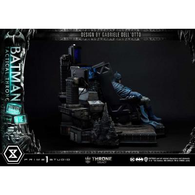 DC Comics Estatua 1/3 Throne Legacy Collection Batman Tactical Throne Deluxe Bonus Version 57 cm