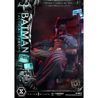 DC Comics Estatua 1/3 Throne Legacy Collection Batman Tactical Throne Deluxe Bonus Version 57 cm