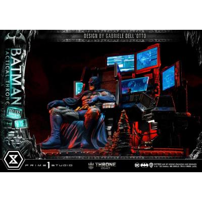 DC Comics Estatua 1/3 Throne Legacy Collection Batman Tactical Throne Deluxe Bonus Version 57 cm