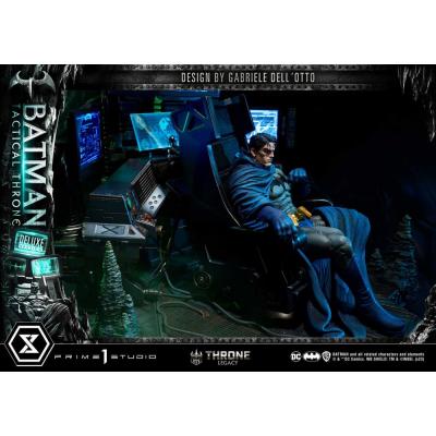 DC Comics Estatua 1/3 Throne Legacy Collection Batman Tactical Throne Deluxe Bonus Version 57 cm