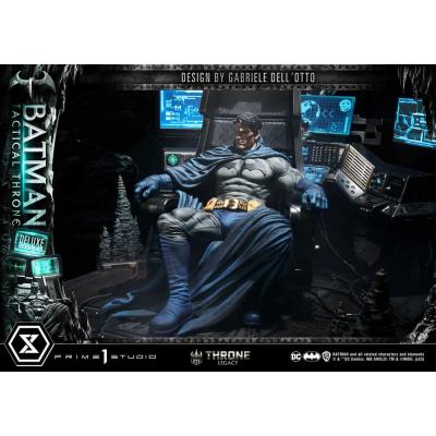 DC Comics Estatua 1/3 Throne Legacy Collection Batman Tactical Throne Deluxe Bonus Version 57 cm