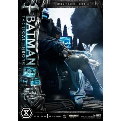 DC Comics Estatua 1/3 Throne Legacy Collection Batman Tactical Throne Ultimate Version 57 cm