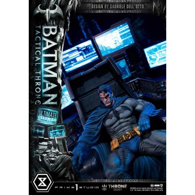 DC Comics Estatua 1/3 Throne Legacy Collection Batman Tactical Throne Ultimate Bonus Version 57 cm