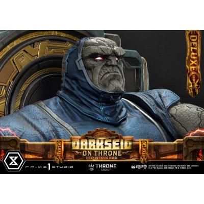 Throne Legacy Series Estatua 1/4 Justice League (Comics) Darkseid on Throne Design by Carlos D'Anda Deluxe Bonus Version 65 cm