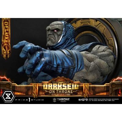 Throne Legacy Series Estatua 1/4 Justice League (Comics) Darkseid on Throne Design by Carlos D'Anda Deluxe Bonus Version 65 cm