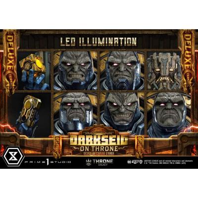 Throne Legacy Series Estatua 1/4 Justice League (Comics) Darkseid on Throne Design by Carlos D'Anda Deluxe Bonus Version 65 cm