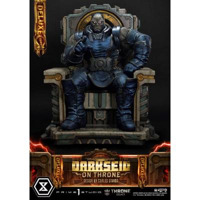 Throne Legacy Series Estatua 1/4 Justice League (Comics) Darkseid on Throne Design by Carlos D'Anda Deluxe Bonus Version 65 cm