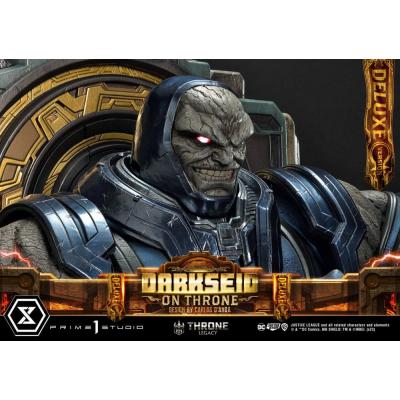 Throne Legacy Series Estatua 1/4 Justice League (Comics) Darkseid on Throne Design by Carlos D'Anda Deluxe Bonus Version 65 cm
